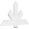 Ekena Millwork Kennewick Architectural Grade PVC Gable Bracket, 48"W x 28"H x 2"D x 6"F, 14/12 Pitch GBP048X28X0206KEN00 - alternate 1